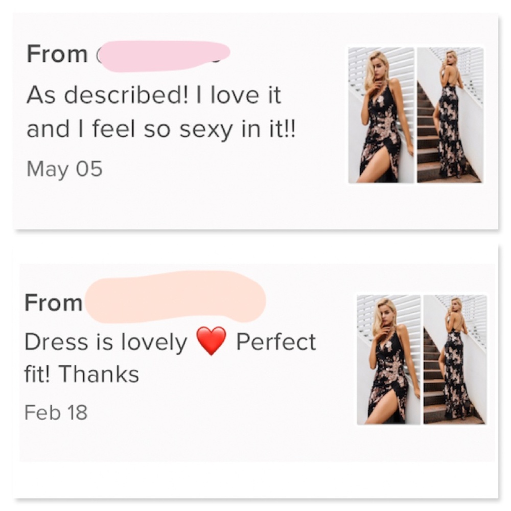 Sequined Mesh V-Neck Backless Hi Slit Long Dress - Picture 9 of 11